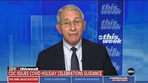 Fauci: If Everyone Is Vaccinated You Can Enjoy The Holidays