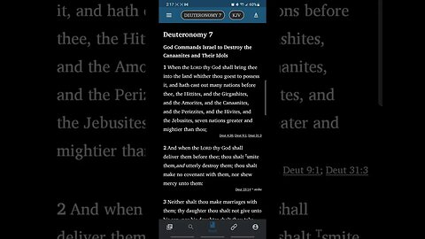 Bible Commentary 24: Deuteronomy 7:1 5