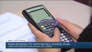 Novi School Board to vote on fall back-to-school plan tonight