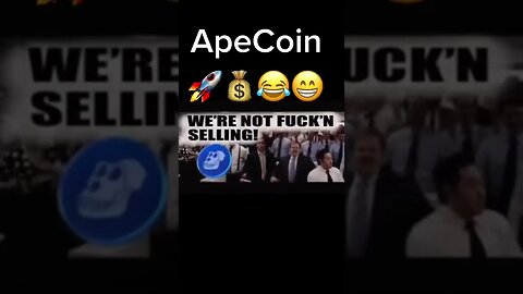 Major Bag Alert 🚨 Ape Coin 🦍