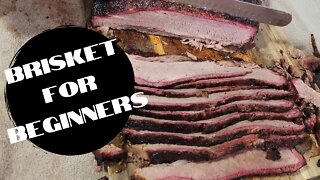 2 Ingredient BRISKET for Beginners//Salt and Pepper Style