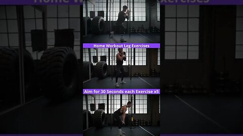 Home Workout Leg Exercises