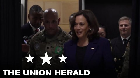 Vice President Kamala Harris visits the DMZ in South Korea