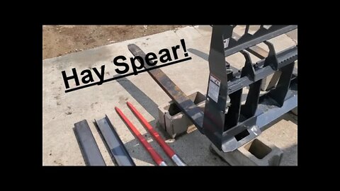 Hay Spear | Fabricating Equipment | Hashknife Ranch