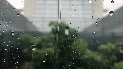 Heavy Rain Covering the Farmhouse in Forest at Night - Rain Sounds on Tin Roof for Sleeping, Relax