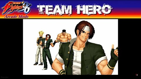 King of Fighters 96: Arcade Mode - Team Hero