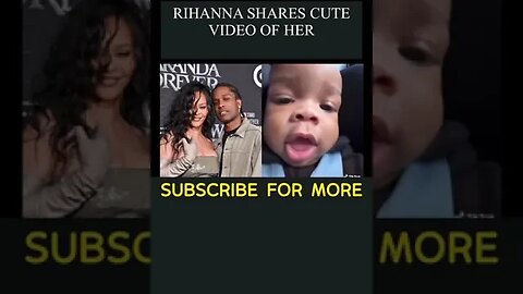 Rihanna Shares Cute Video Of Baby Boy