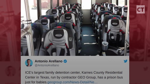 CNN Talking Head Pushes Fake News That Kids Bus Is ICE Prison Bus 'For Babies'