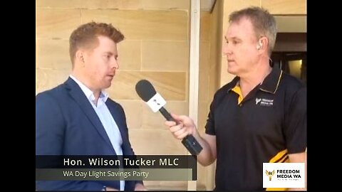 Hon Wilson Tucker - MLC - Doorstop interview on the Emergency Management Amendment Bill 2022