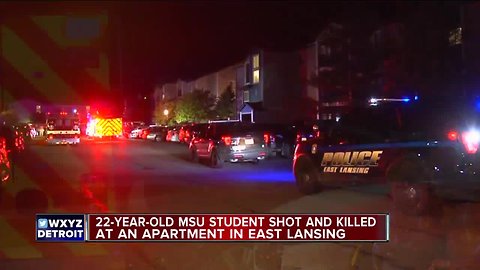 Michigan State University student shot, killed in East Lansing