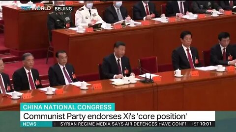 Hu Jintao: ex-president escorted out of China party congress