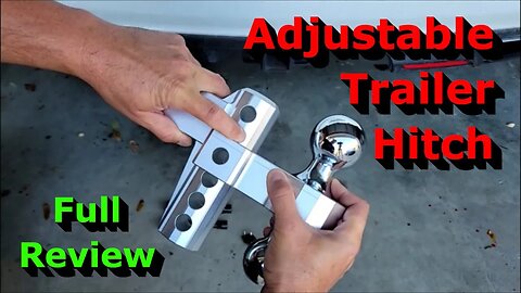 Adjustable Trailer Hitch for 2 Inch Receiver - Full Review