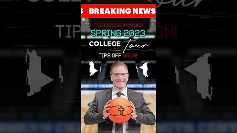 CrossExamined.org Spring 2023 College Tour Tips Off SOON! #Shorts #Apologetics