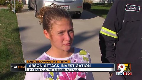 9-year-old girl witnesses Springdale firebombing