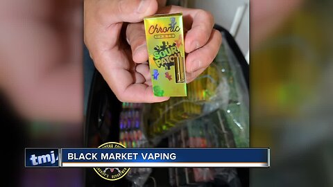 Kenosha Sheriff Beth talks of the dangers of black market vaping