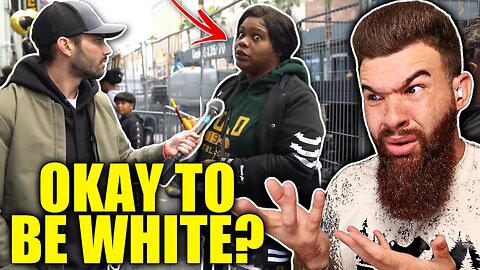 Is It Okay To Be White? WATCH HOW THEY RESPOND