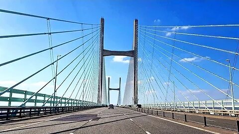 Crossing The Severn Bridge - Connecting England To Wales