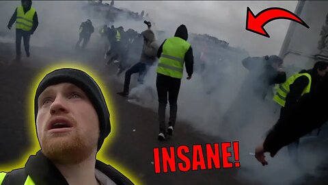 WE WENT TO THE PARIS RIOTS!! *YELLOW VEST PROTESTS*