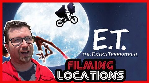 E.T. the Extra-Terrestrial - Filming Locations!