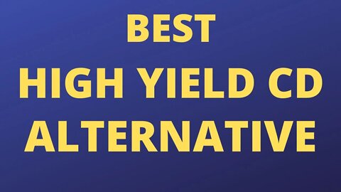 Best High Interest Rate CDs - Alternative