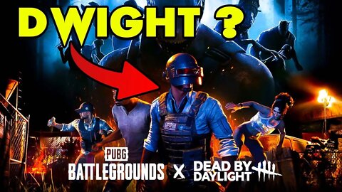 FREE Dwight Skin!! - Pubg x Dead By Daylight Event