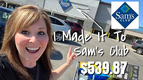 SAM’S CLUB LARGE FAMILY GROCERY HAUL + Prices | Was it Worth it?!