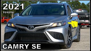 2021 Toyota Camry SE - Ultimate In-Depth Look in 4K