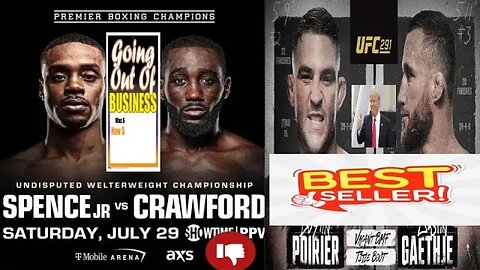 UFC 291 will out sell Spence vs Crawford on July 29th 2023! This is why!!! Also Rizin on July 29/30!