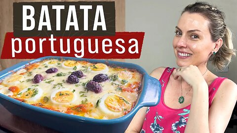 BATATA GRATINADA À MODA PORTUGUESA - RECEITA INCRÍVEL PARA SURPREENDER SEUS CONVIDADOS!