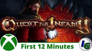 Quest for Infamy (Prologue) Gameplay on Xbox