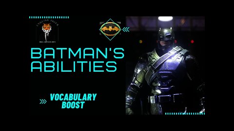 Batman Abilities Vocabulary Booster Lesson