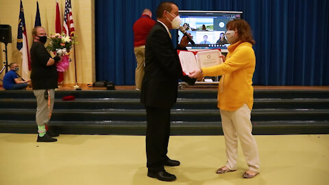 Leigh Anne Faulkner 2021 DoDEA Principal of the Year