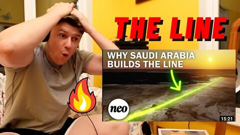 A NEW UTOPIAN UNIVERSE! Saudi Arabia’s controversial mega-city project THE LINE ((IRISH GUY REACTS))