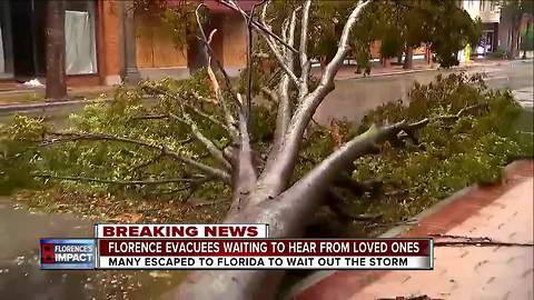 Hurricane Florence evacuees hunker down on Anna Maria Island