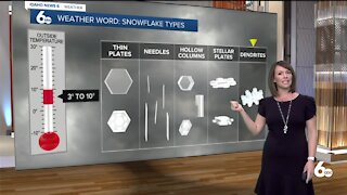 Rachel Garceau's Wed. Weather Word: Snowflakes