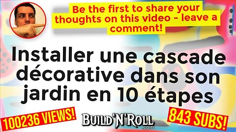 Installer une cascade décorative dans son jardin en 10 étapes