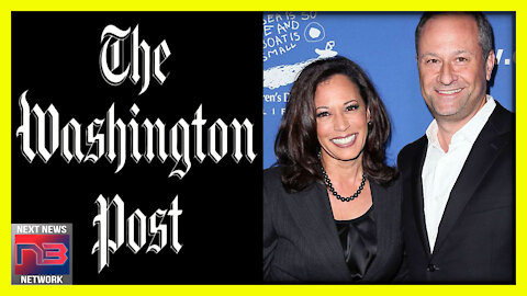 People HAMMER Washington Post after Publishing this Gushy Piece about Kamala and Her Husband