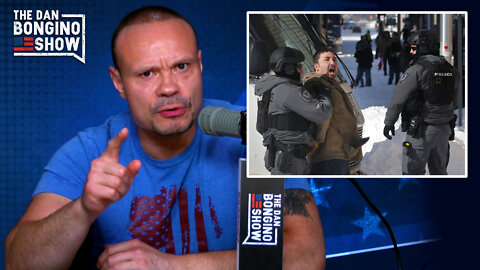 Bongino reacts to Canadian police arresting peaceful truckers (REACTION)