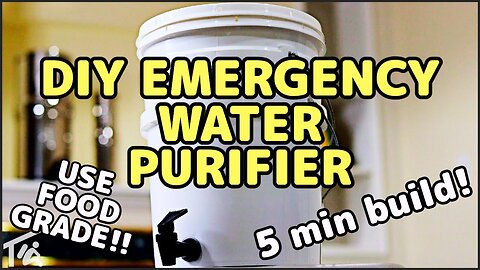 Build DIY Emergency Berkey for less than 1/4 the Cost