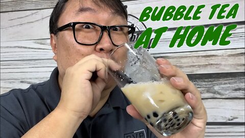 Make Bubble Boba Tea At Home