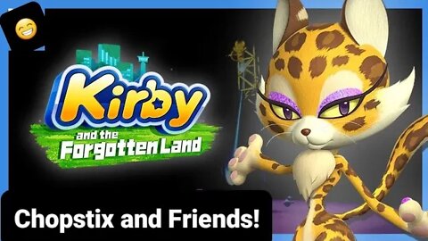 Chopstix and Friends! Kirby & the forgotten Land walkthrough part 6.#gaming #nintendoswitch