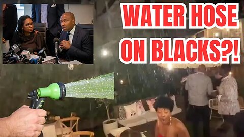 Woke Black Doctor CLAIMS RACISM after WHITE Neighbor SPRAYS WATER HOSE on them in NEW YORK!