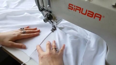 How to sew a Polo shirt lacosta part 2 step by step tutorial. Koszulka polo