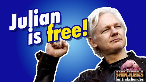 Julian is Free! 🔥 #assange@Snicklink🙈🐑🐑🐑 COV ID1984