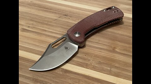 Kizer Urban Bowie in Micarta Pocket Knife Review