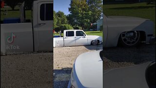 SQUARE BODY CHEVY DUALLY CUMMINS SWAPPED BAGGED