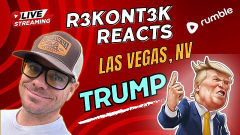 📺West Coast R3K Reacts | Trump - Commit to Caucus - Las Vegas, NV | 1/27/24