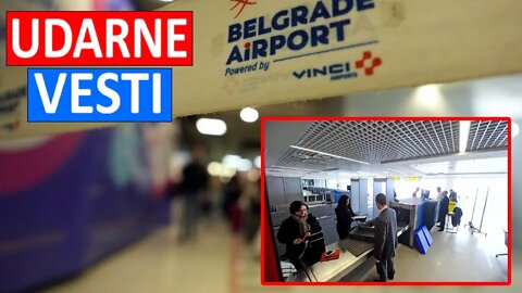 BEOGRADSKI AERODROM PREPLAVLJEN RUSIMA! VELIKE GRUPE DOLAZE IZ MOSKVE!