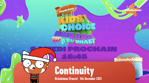 Nickelodeon (France) - Continuity (8th December 2023)