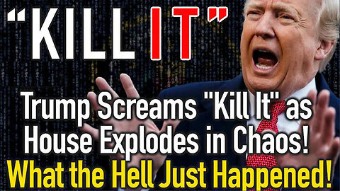 4/13/24 - What The Hell Just Happened - Trump Screams "Kill It" As House Explodes In..